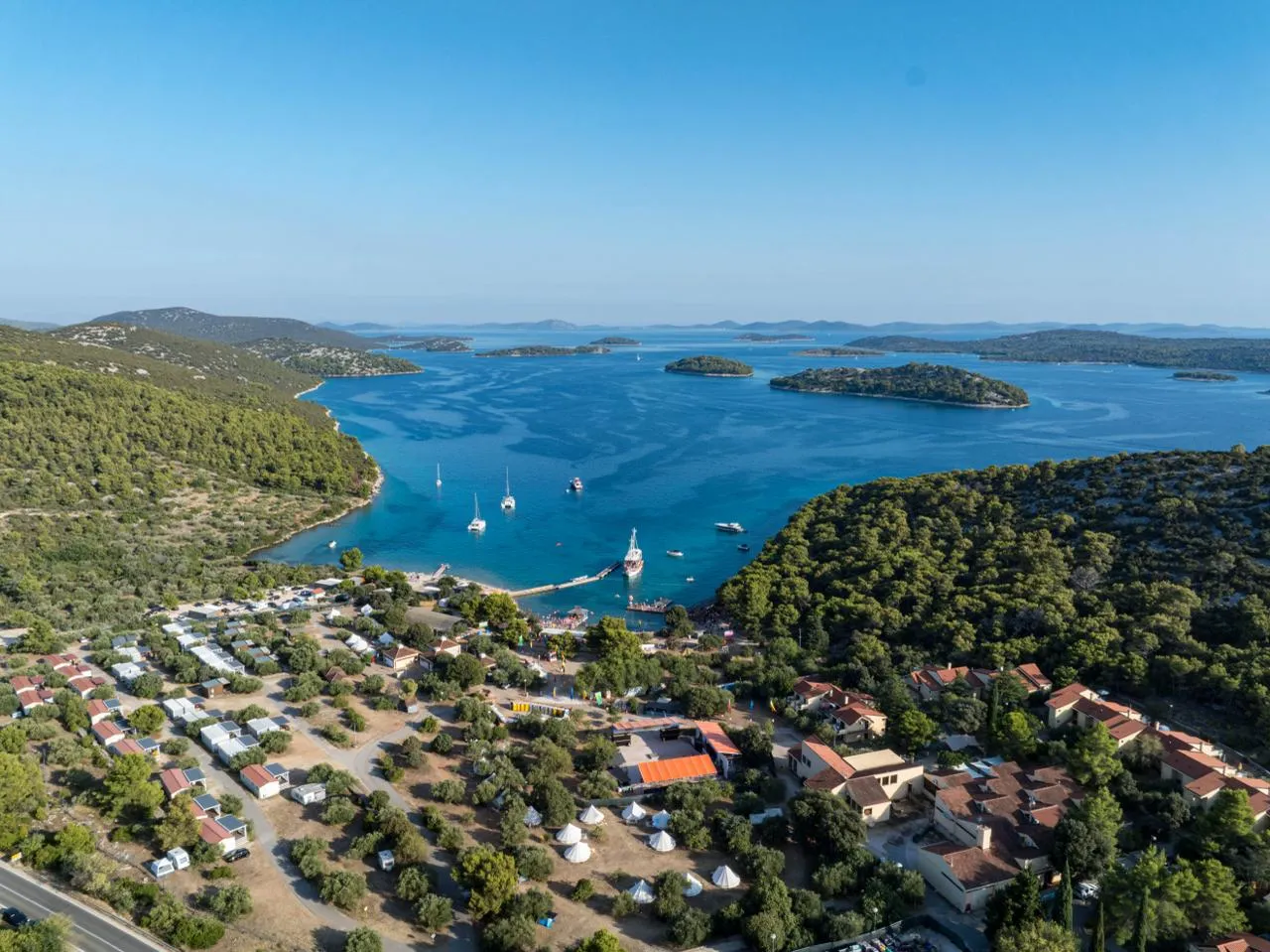 Aerial view of The Garden Tisno